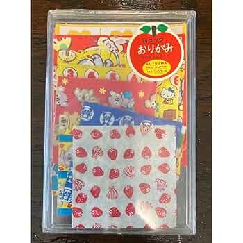 Amazon | 当時もの 昭和レトロ 折り紙とケース | おりがみ | ホビー