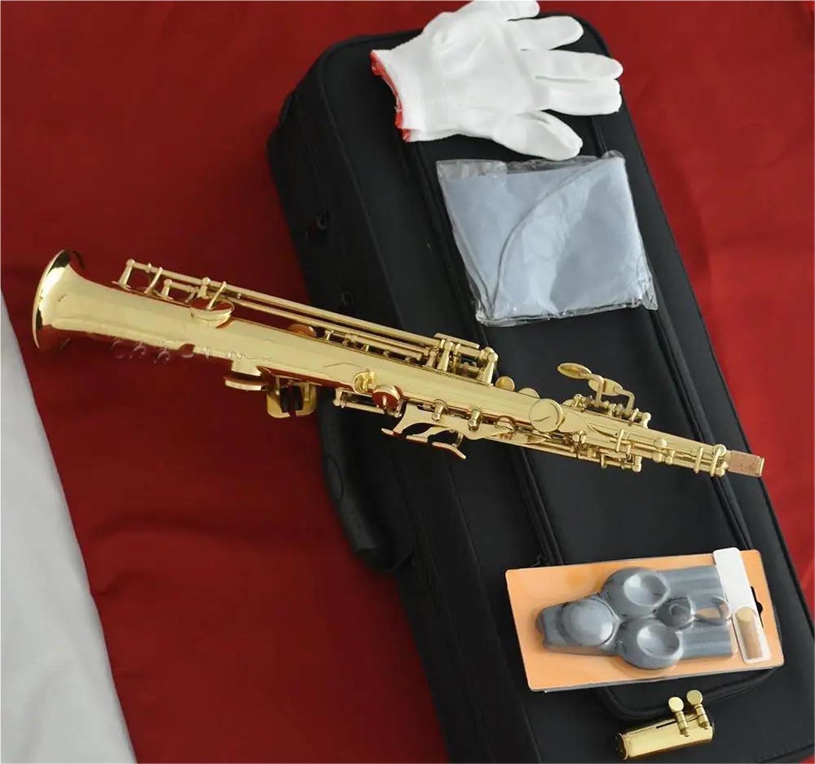 Złocony Saksofon Altowy Eb Profesjonalny Instrument Dęty Drewniany Od Niskiego Bb Do Wysokiego E Saksofon