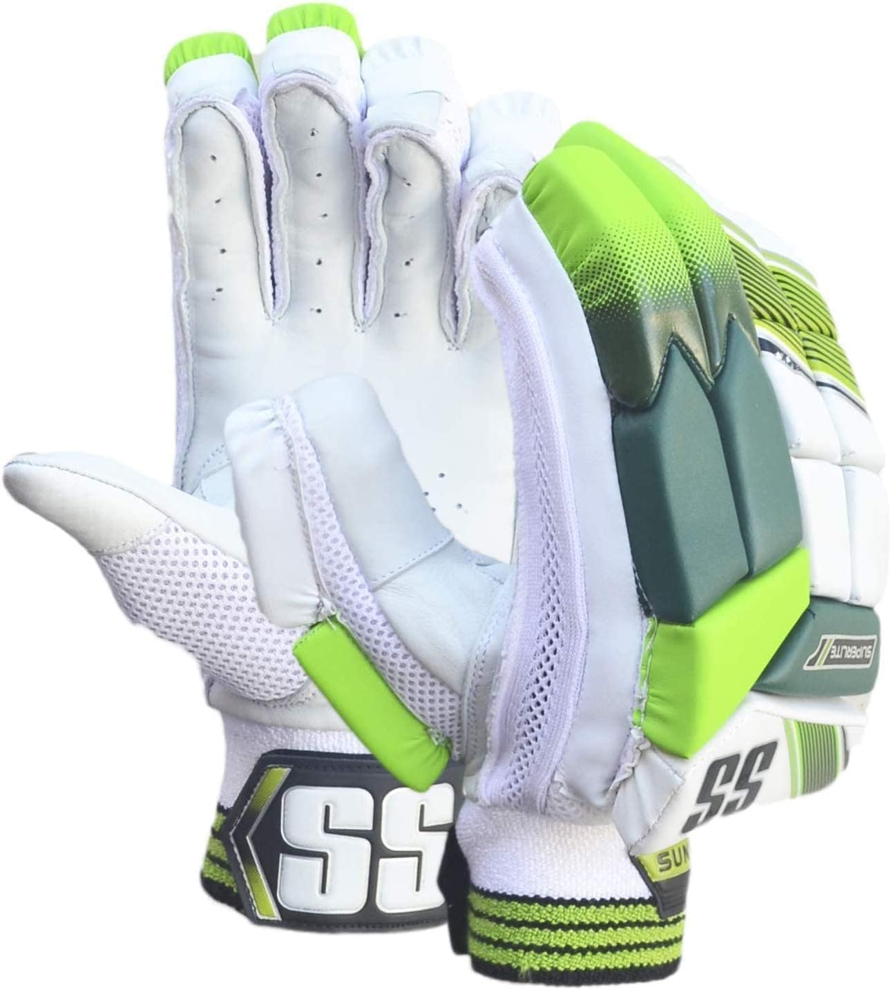 Sareen Sports Superlite Youth Cricket Batting Gloves - Premium Sheep Leather, Right & Left Hand, Superior Grip & Flexibility
