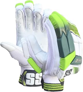 Sareen Sports Superlite Youth Cricket Batting Gloves - Premium Sheep Leather, Right & Left Hand, Superior Grip & Flexibility
