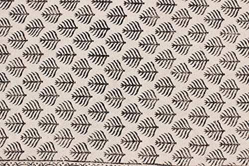 Tapis de sol en coton lavable grand format imprimé floral
