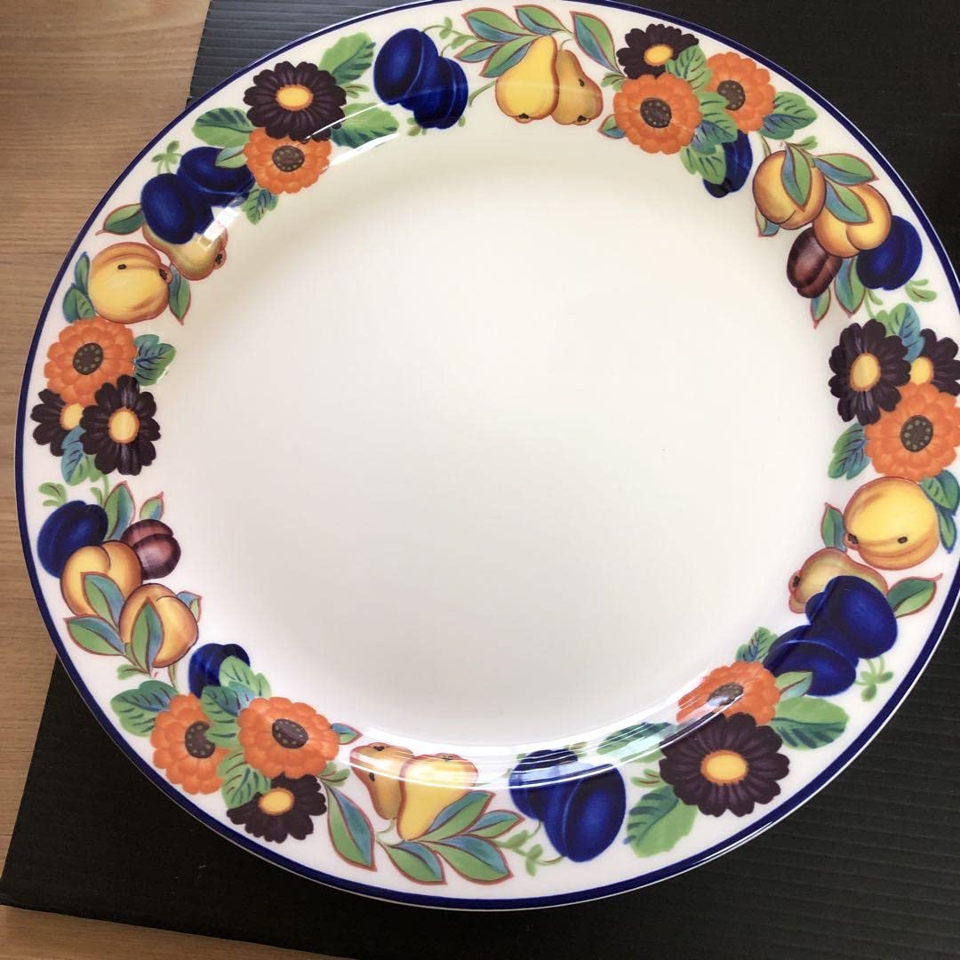 ロイヤルコペンハーゲンゴールデンサマープレート2枚セット