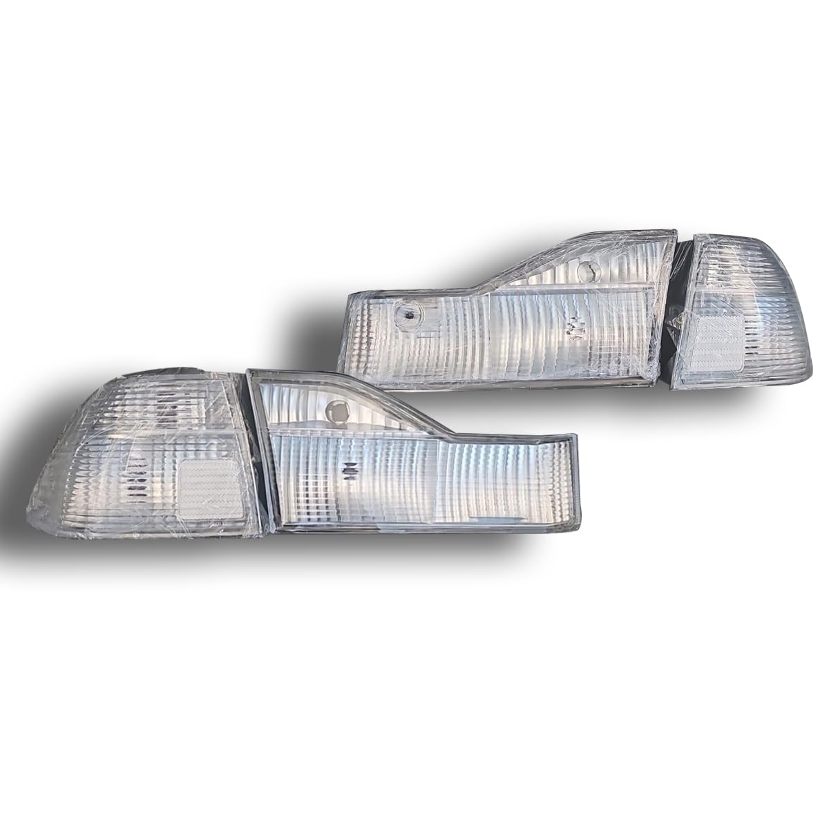 Amazon.com: Full Tail Lights Clear Lens Brake Turn Signal Lamp fit