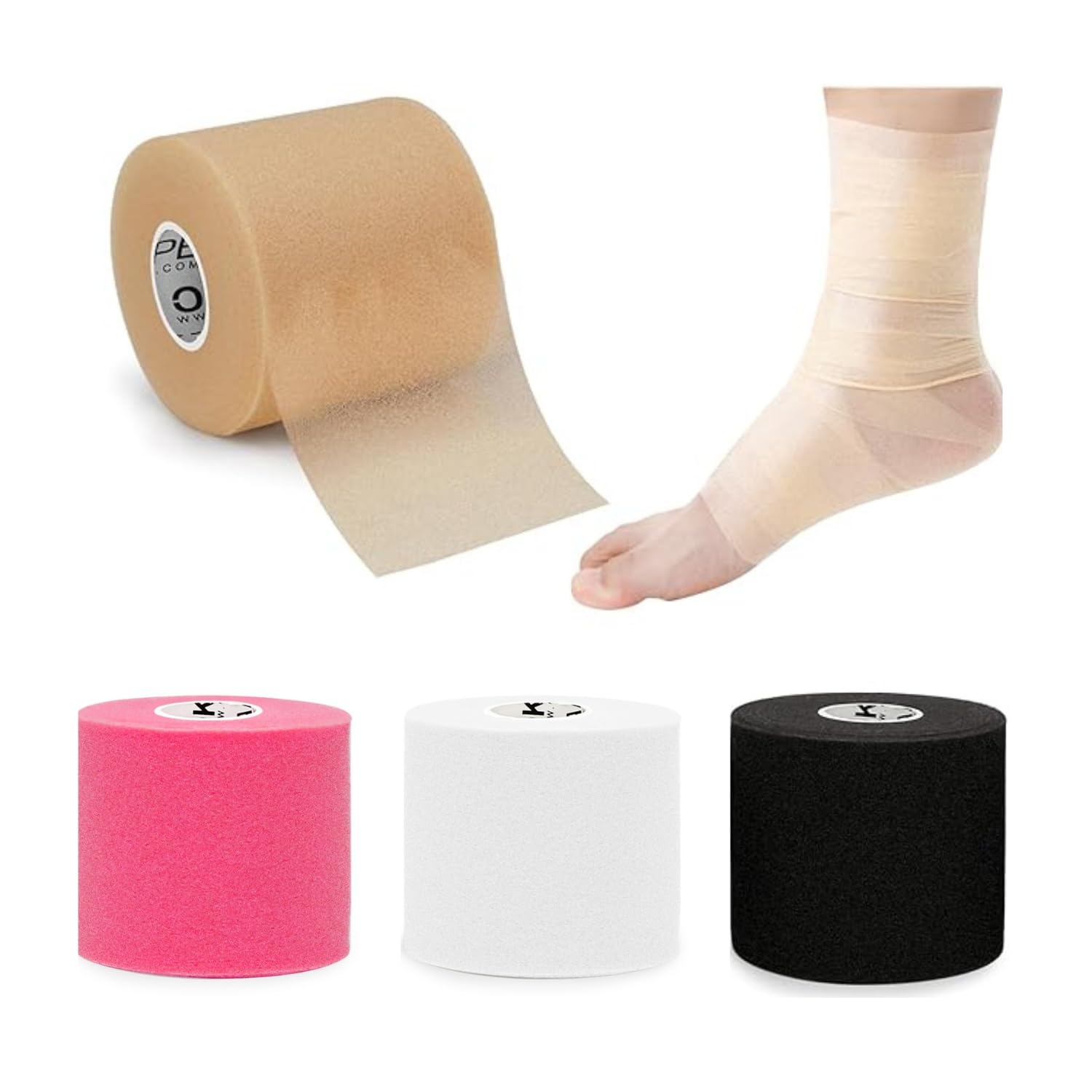 Amazon | OKTAPE-6214 アンダーラップテープ プレラップテープ (4巻