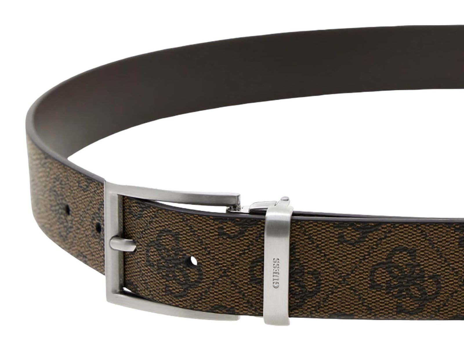 GUESS Herren-Gürtel, wendbar, H35, 4 g, Logo BMBCLOP5135 COF M