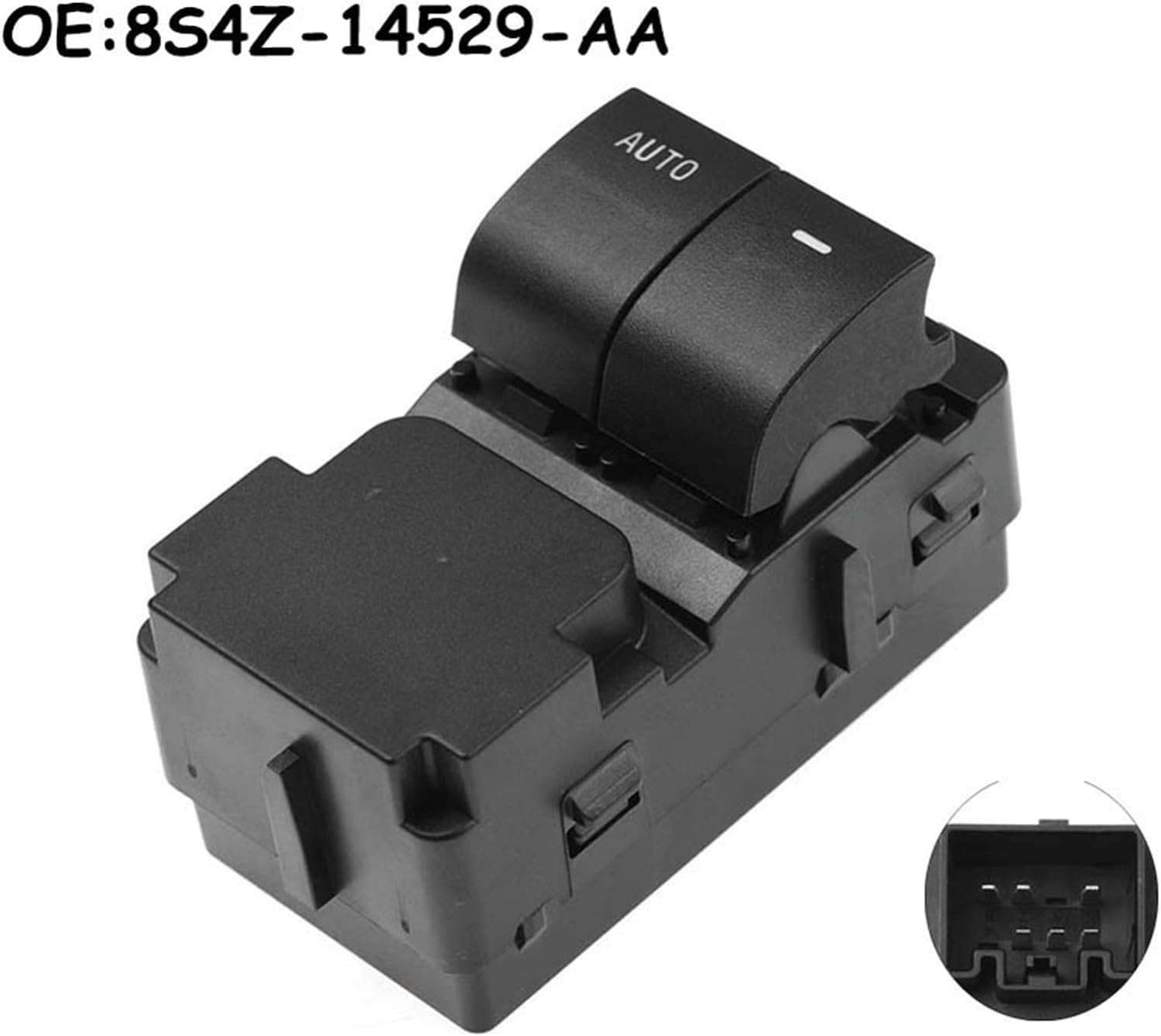Switch Automotive Auto Accessories Master Electric Window Control Switch 8S4Z14529AA 8S4Z-14529-AA 1Pcs