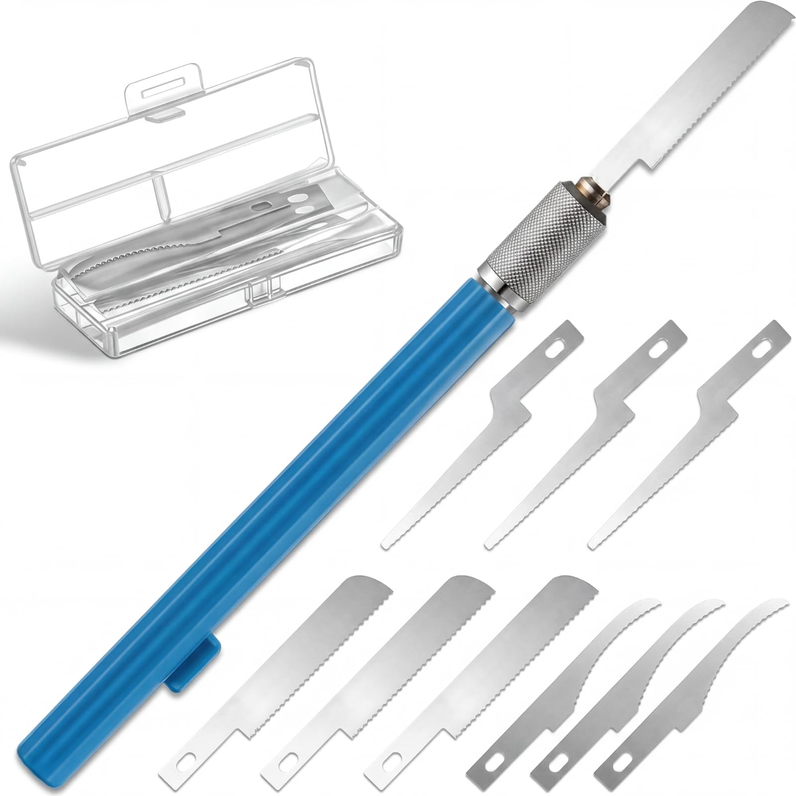 Honoson Mini Hobby Saw - 9 Blades for Miniatures -8