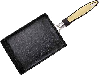 LEIJINGZI Featured Goods Pocherie d'œufs alliage d'alliage d'aluminium poêles à frites, 18cm multifonctions, base d'induction, style japonais, poêle à revêtement antiadhésif, moule à frire d'oeufs, ro