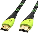 TIZUM High Speed HDMI Cable Aura -Gold Plated-High Speed Data 10.2Gbps, 3D, 4K, HD 1080P (16 Ft/ 5 M)