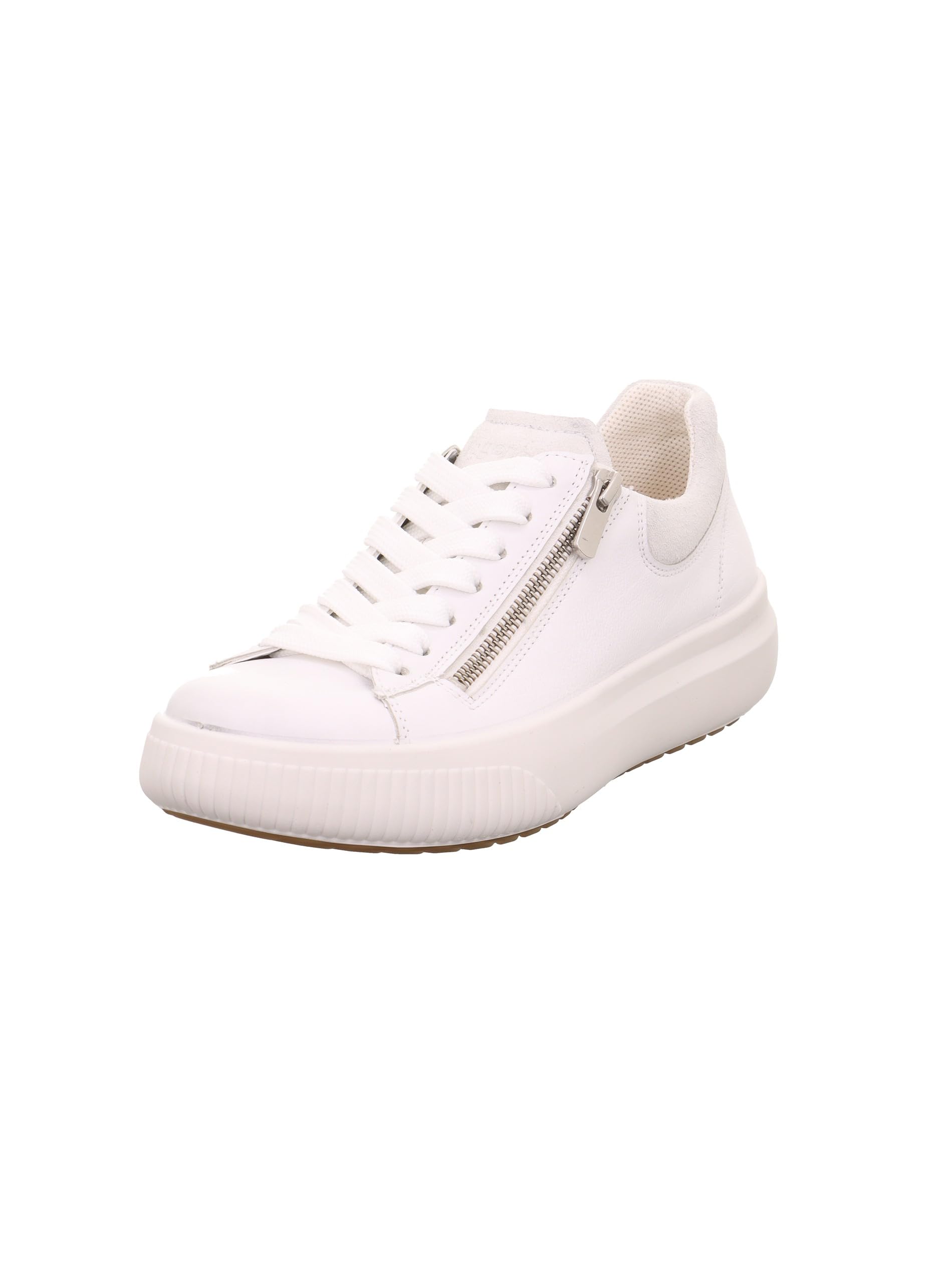 Legero Women's T4 Jump Sneaker, Bright White 1100, 9 UK