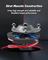 Vista 6 de cciyu Soporte de puntal delantero y reemplazo de cojinetes para Audi TT 2000-2006 para Audi TT Quattro