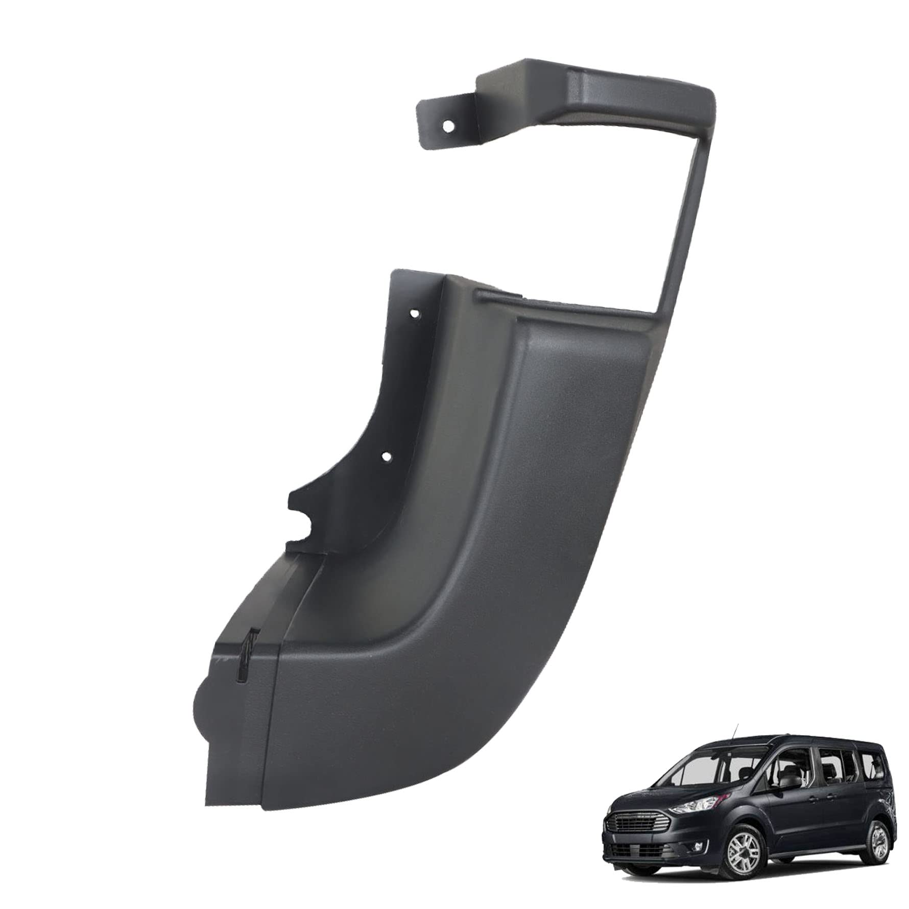 munirater Right Rear Bumper End Cap Cover Replacement for 2015 2016 2017 2018 2019 Transit T150 T250 T350 FO1105137