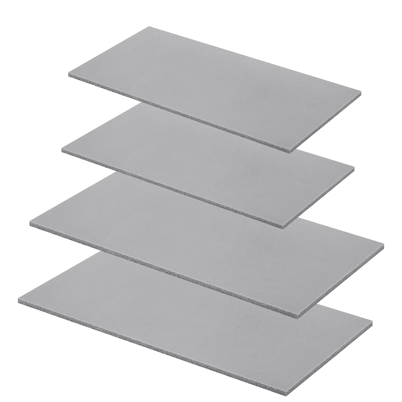 4Pcs Silicone Hot Press Pads Foam Pressing Pads Gray Double Size, Heat Accessories Silicone Heat Mat Supplies for DIY, Hat Press Accessories for Home Use Small Business-picture-26