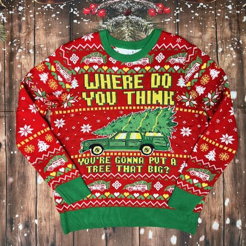 Ugly Christmas Sweater 2025 – Knitted Sweater – Xmas Ugly Sweatshirt – Gifts For Christmas 3 Ugly Christmas Sweater 2025