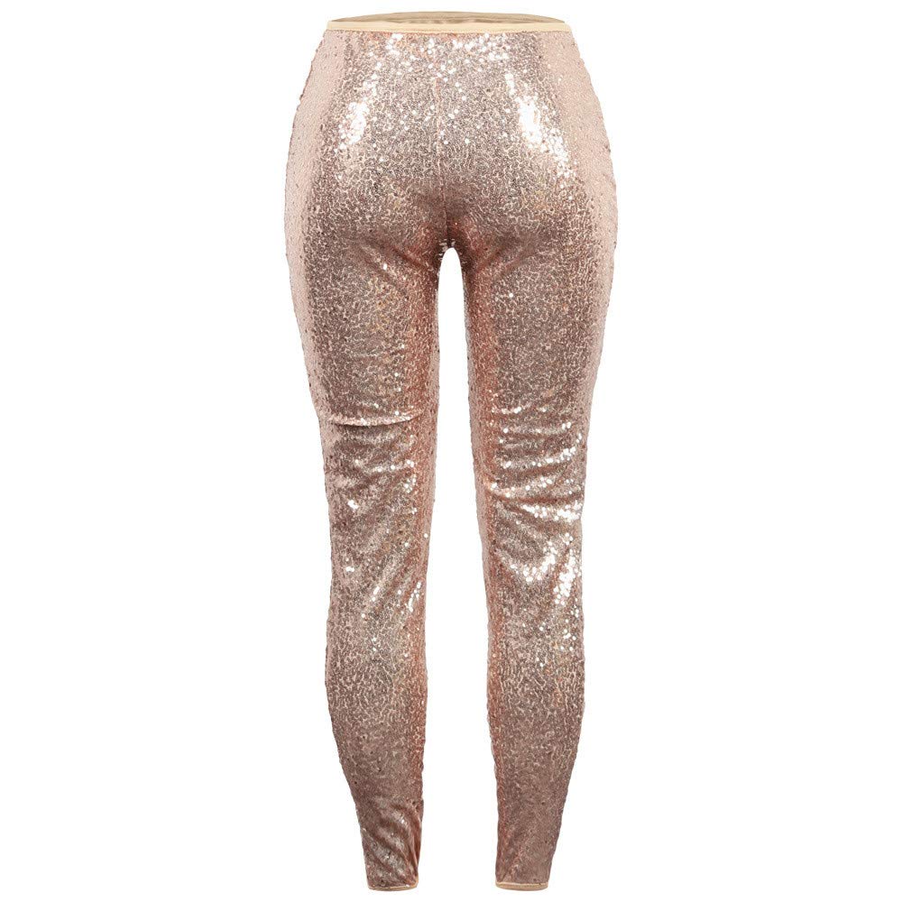 Leggings da donna con glitter, pantaloni da yoga a vita alta, con glitter | Leggings da donna con glitter, morbidi ed elasticizzati, comodi pantaloni per il tempo libero, abbigliamento festivo per rave