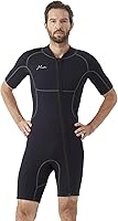 Vista 2 de Hevto Traje de neopreno corto para hombre de 2 mm para surf, buceo, natación, esnórquel, paddleboarding