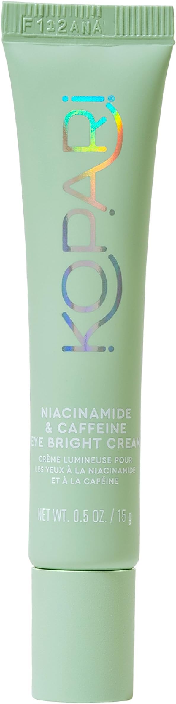 Kopari Niacinamide & Caffeine Eye Bright Cream, Fade Dark Circles & Reduce Puffiness, Tightens & Smooths Appearance of Wrinkles, 0.5 oz