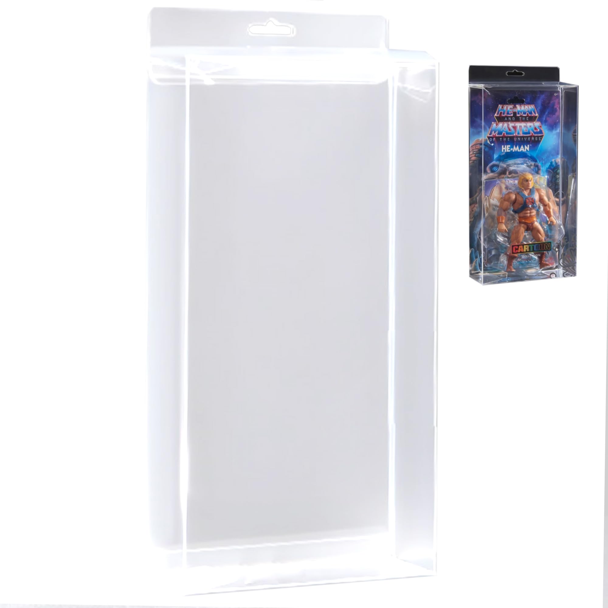 20er Set Blister Eye of the Clamshells Flat für Motu Origins Storage Box Blase Action Figuren Collector zum Aufhängen