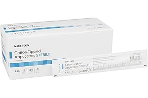 McKesson Cotton-Tipped Applicators 6 Inch Sterile