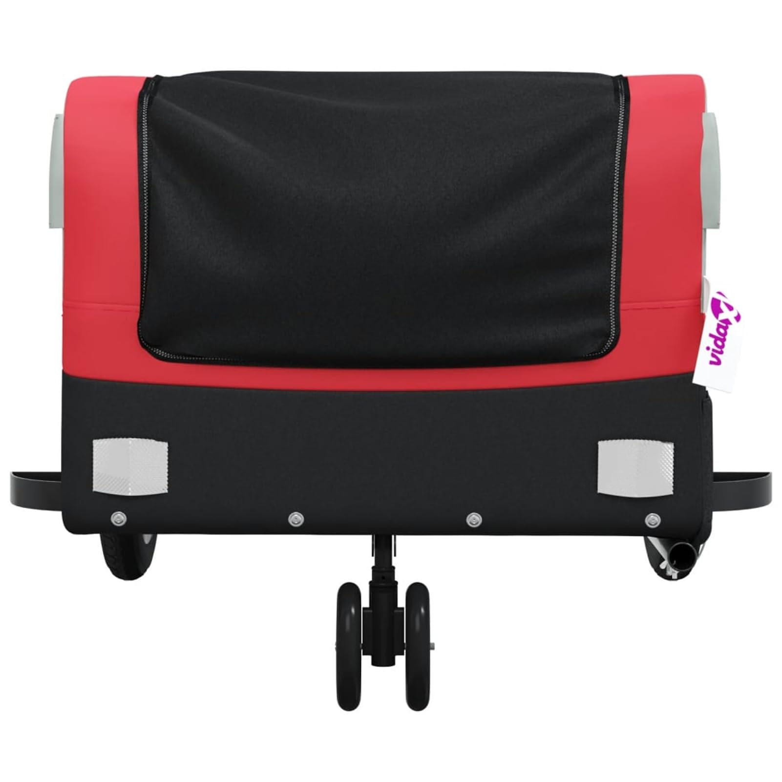 Fahrradanhänger 30kg Eisen Orange | Robustes Eisen, 30kg Zuladung, stabil