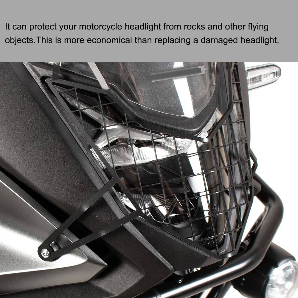 For XL 750 TRANSALP 2023 2024 2025 Motorcycle accessories are suitableHeadlamp Protective Cover Headlamp Aluminum Grille Cover Protector transalp xl750