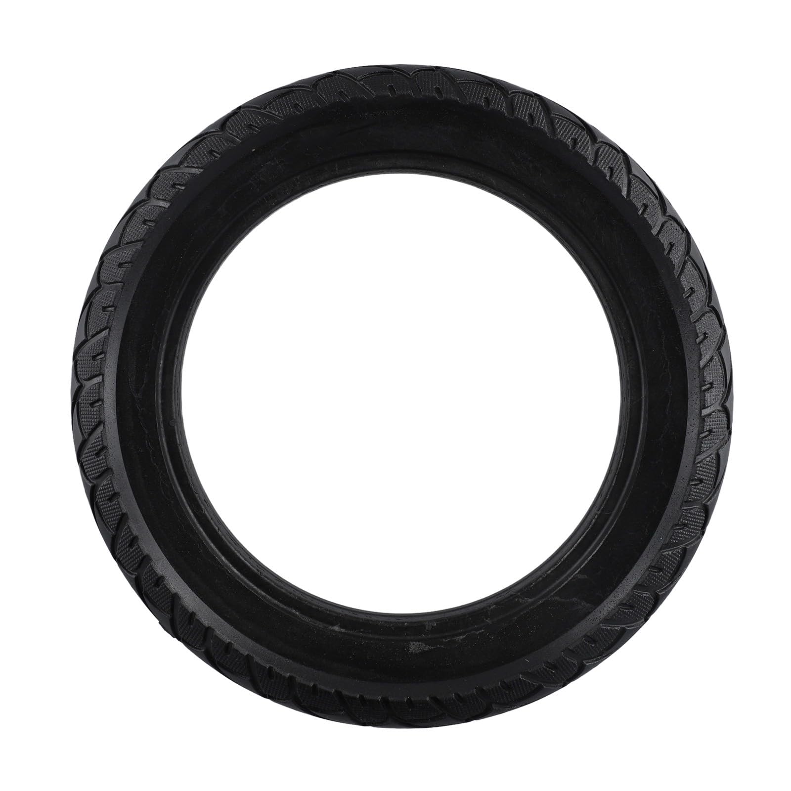 Pneumatici in gomma piena, 12 1/2 x 2 1/4 (57-203), ricambio per bici elettriche e scooter elettrici, pneumatici di ricambio antiforatura in gomma, nero