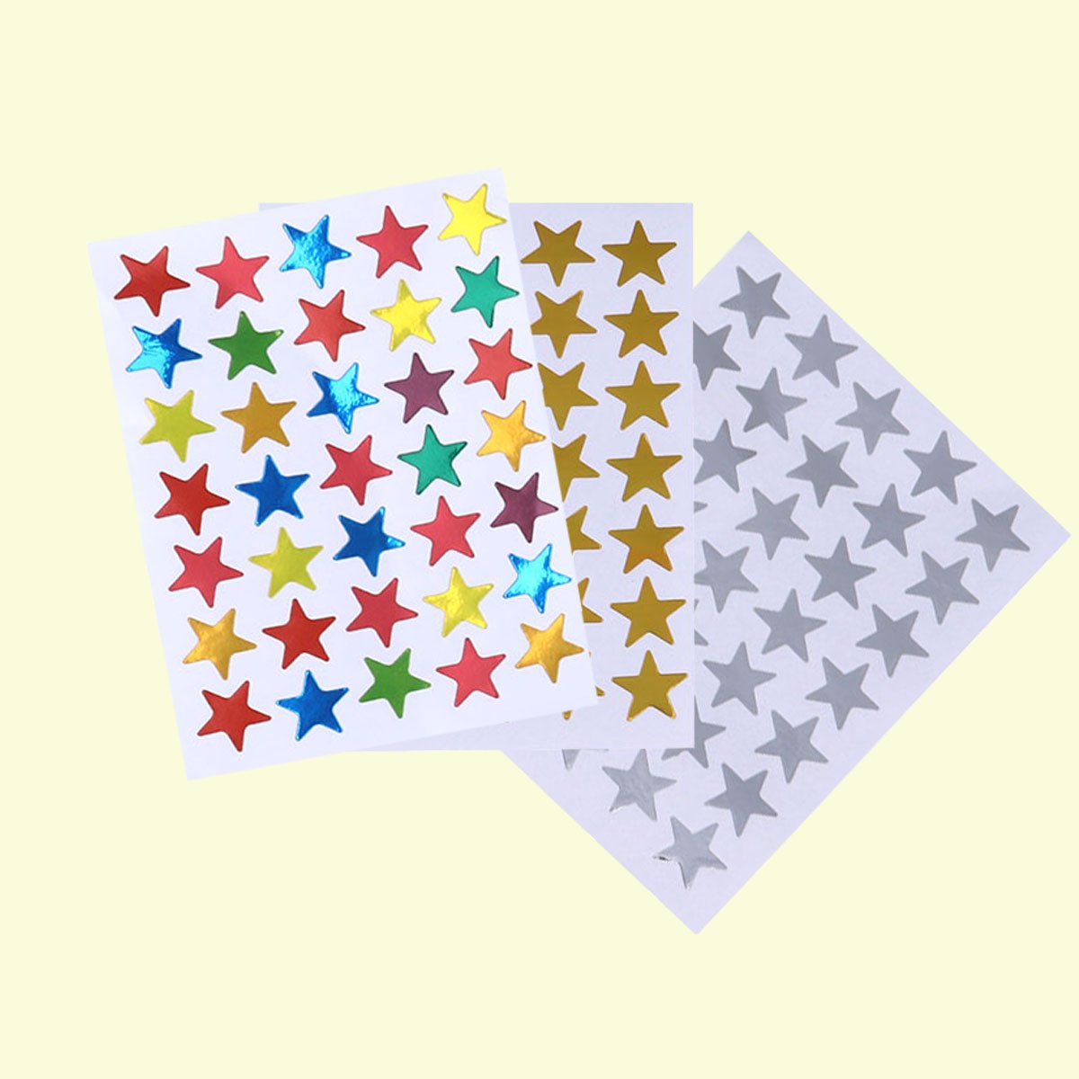 TOYMYTOY Plastic Star Self-Adhesive Stickers (Multicolour)-30 Sheets (B07FQ8SLLG) Amazon Price History, Amazon Price Tracker