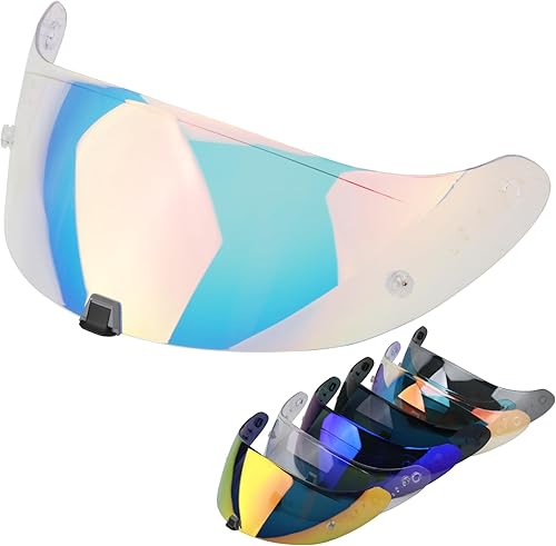 Visera para Casco Compatible con T520 ST1400 para Motocicleta, Visor R1 Air para Cara, Protector de Casco, Accesorios de Reemplazo, Visera para Rojo