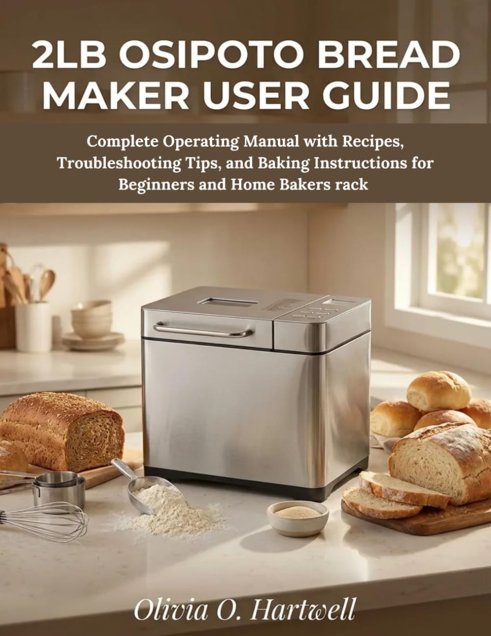 2LB OSIPOTO BREAD MAKER USER GUIDE: Complete Operating Manual with Recipes, Troubleshooting Tips, and Baking Instructions for Beginners and Home Bakers