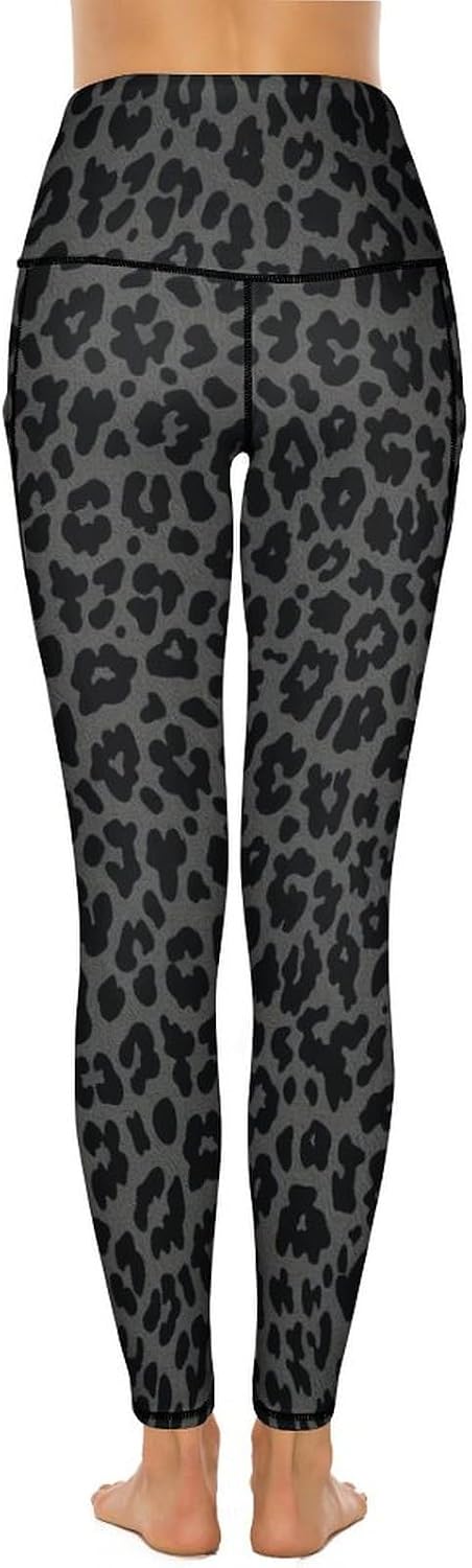 Women's High Waist Tummy Control Yoga Pants with Pockets Workout Leggings