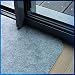 HomeProtect® | Schmutzfangmatte - SUPERDÜNN 2 mm, Selbstklebende Fußmatte, Schuhmatte, Fußabstreifer, Sauberlaufmatte, Montagematte, rutschsicher - waschbar - grau, versch. Grössen (75 x 119 cm)
