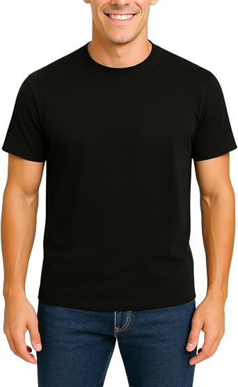 Wise Owl Accessories Mens T-Shirts Short Sleeve Crewneck Cotton Soft Comfortable Fashion T Shirts for Men, 1 Pack