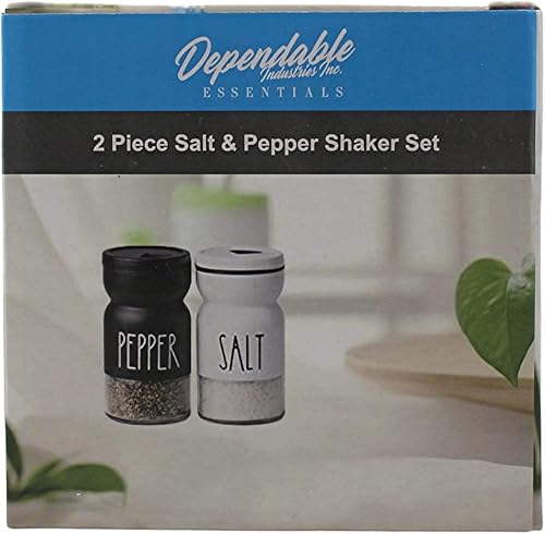 Miniatura 8 de Juego de salero y pimentero moderno para decoración de cocina del hogar diseño inspirado en metal impreso en vidrio agujeros ajustables para todo