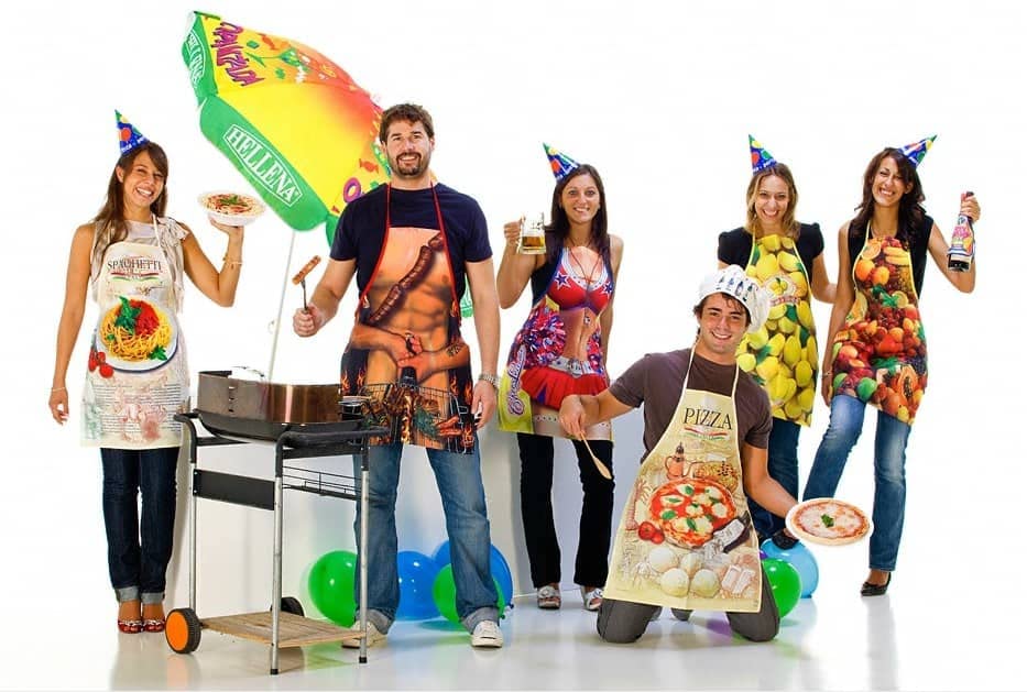 Motif Apron - Alpine Model You - Apron with Motif Kitchen Apron Bib Apron Grill Apron - Image 6