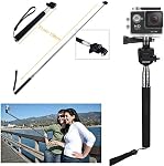 Montage de la poitrine Support de tête, Grip flottant de la main de Selfie Stick Compatible avec Gopro Hero 13 12 11 10 9, AKASO EK7000 Brave 4 7 V50X, DJI Action Osmo 5 pro, ODDV, APEXCAM Accessoires de caméra d'action