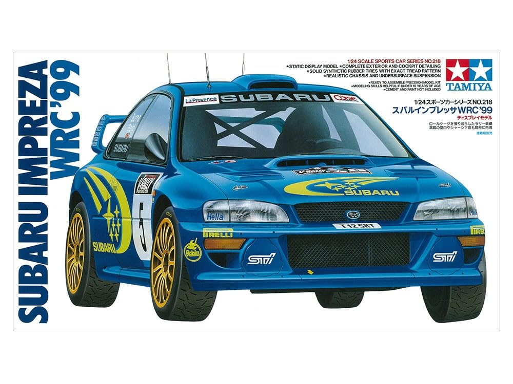 タミヤ インプレッサGRB RCカー 1/10スケール タミヤ 組立済みエンジン