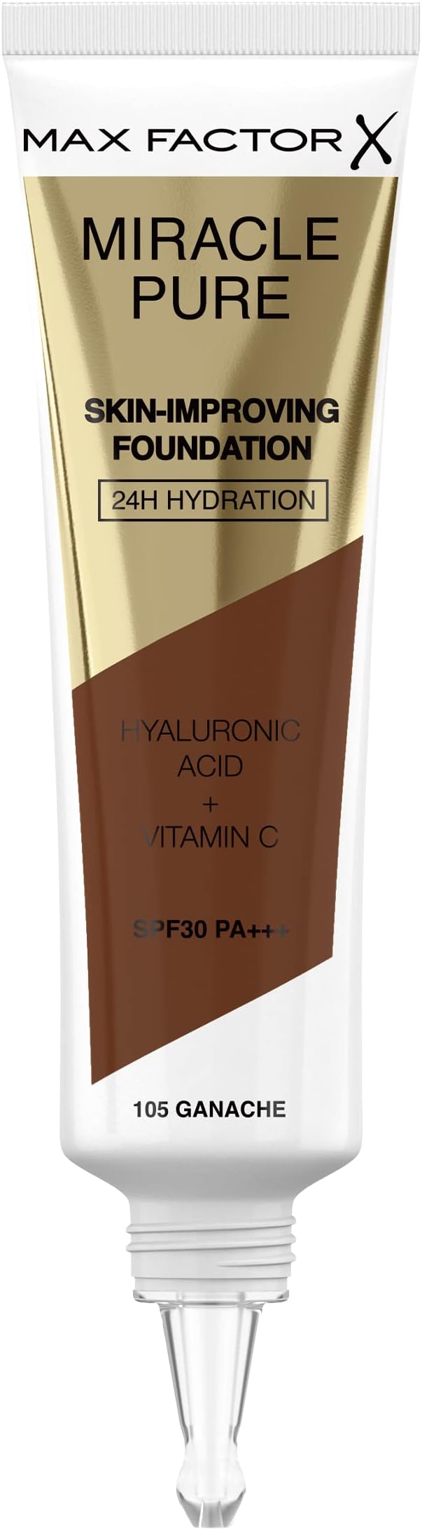 Max Factor Miracle Pure Foundation, Ganache 105