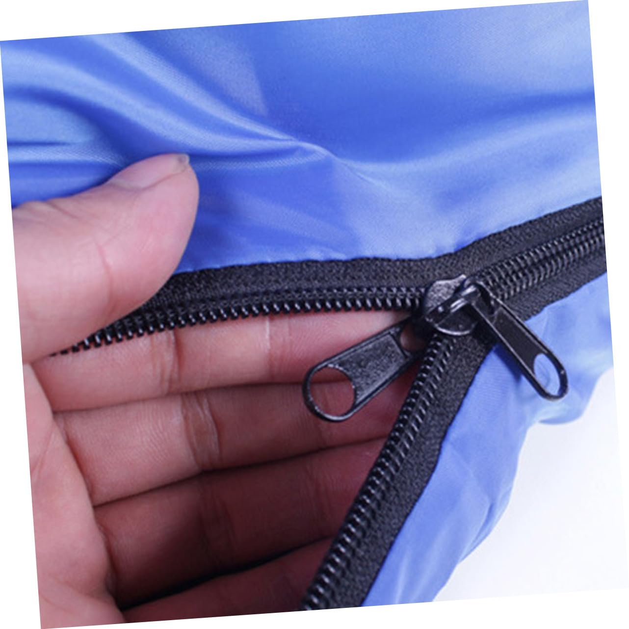 Toyvian Saco de Dormir para Adultos Invierno Saco Grueso con Capucha Ligero y Duradero para Camping Senderismo y Actividades al Aire