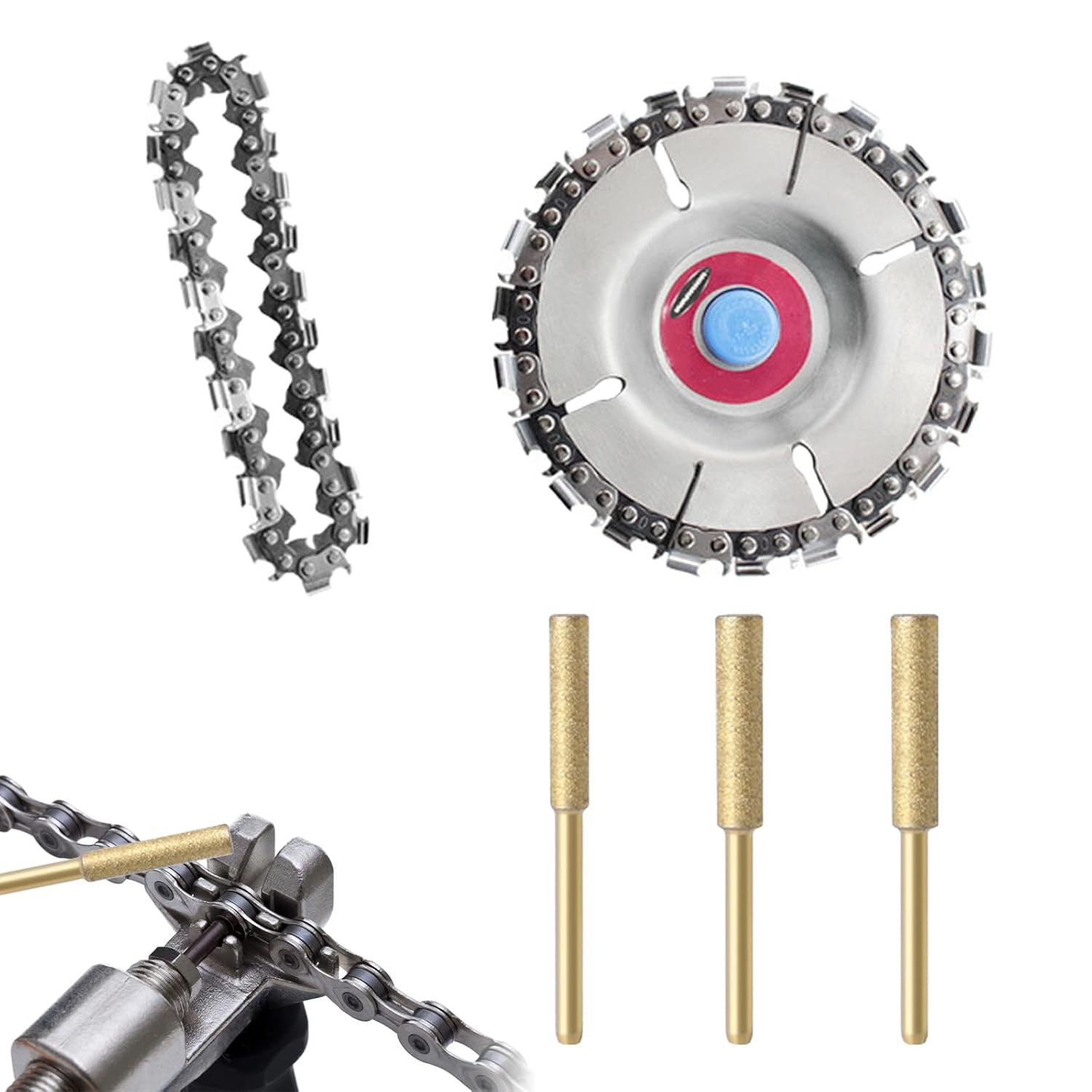 Angle Grinder Cutting Disc Set Angle Grinder Carving Saw Blade, 4 inch 22 Teeth