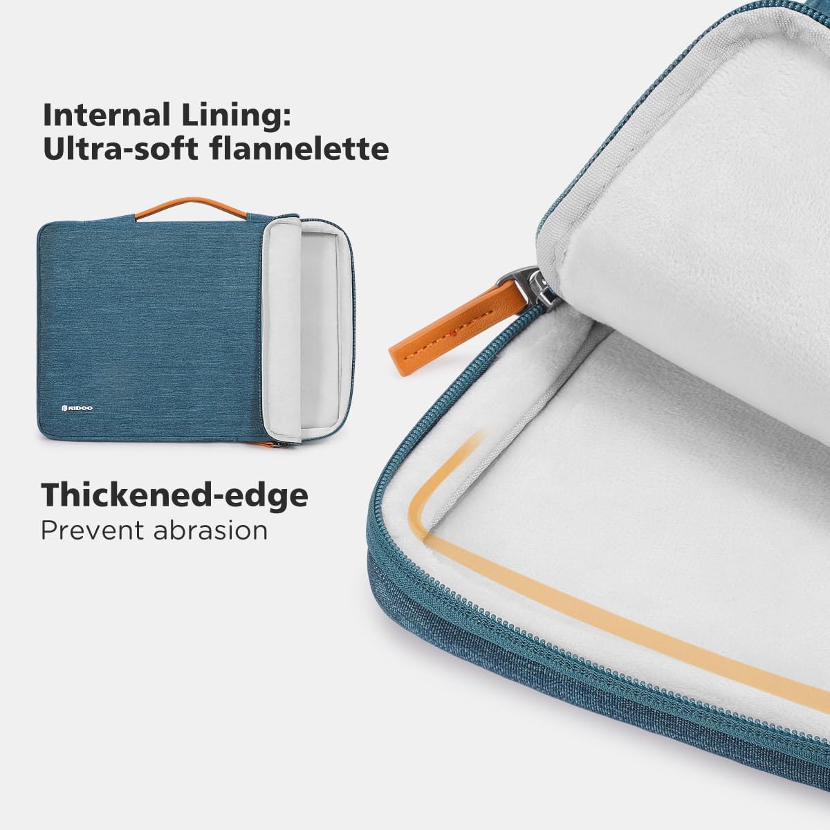 NIDOO 16 inch Laptop Sleeve Carrying Case Computer Bag for 16" Lenovo ThinkBook 16 Gen 7/ 16p E16 L16 T16 Z16/ 16" Legion 5i 2024/16.3" Dell XPS 16/16" MacBook Pro M4 M3/ HP ASUS Samsung