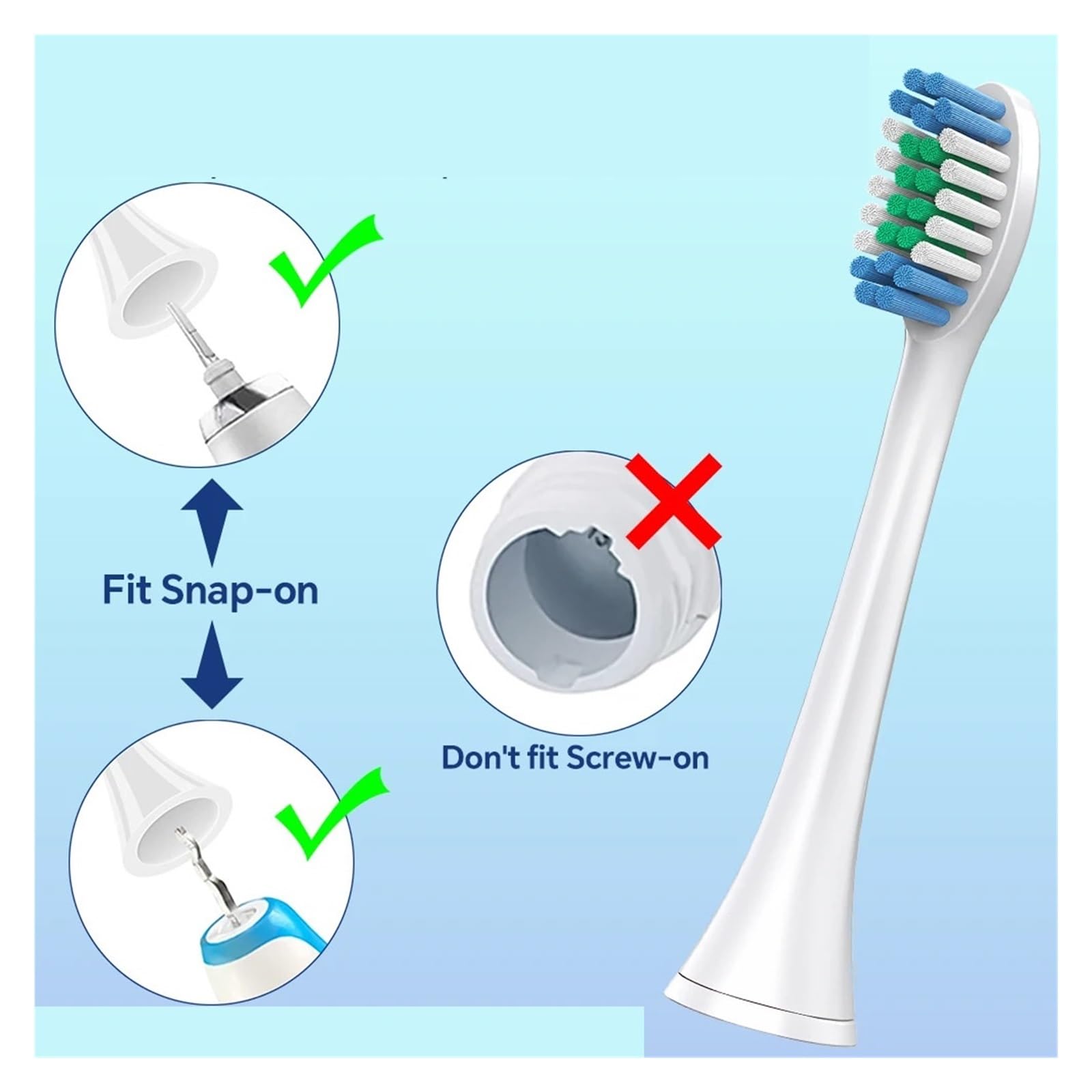 Generico 5 Testine, Compatibile Con Philips, 1100 2100 4100 4300
