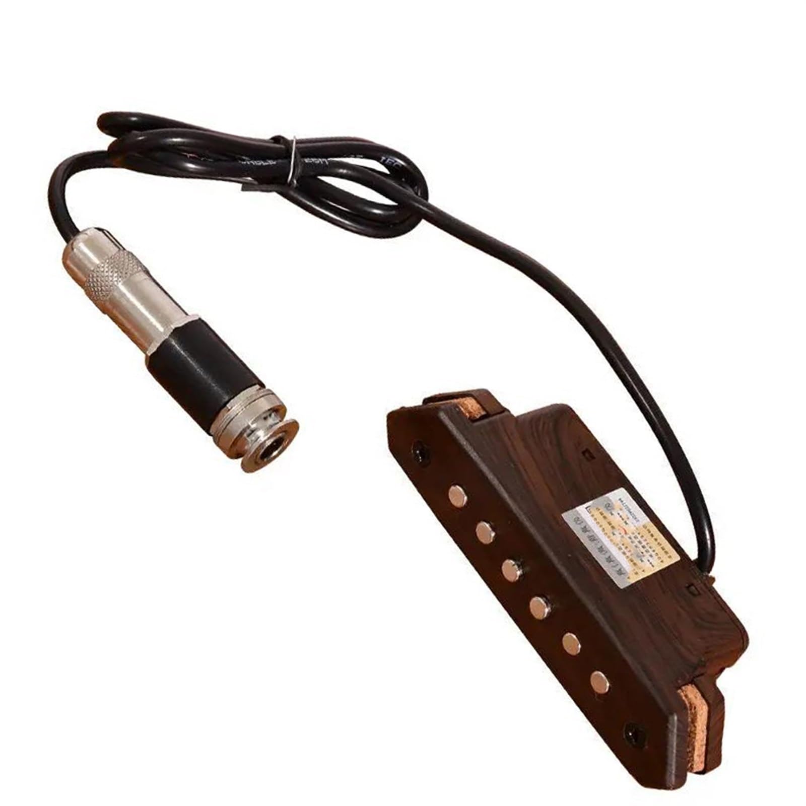 Pickup per strumenti ad arco Pickup Per Chitarra Preamplificatore Con Piezoelettrico Evitare L'apertura Di Accessori Per Pickup Per Fori Sonori Per Basso Acustico Da 39-42 Pollici