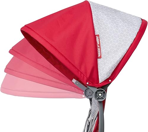 Miniatura 8 de Radio Flyer Stroll N Trike - Triciclo 4 en 1 para niños pequeños color rojo de 1 a 5 años