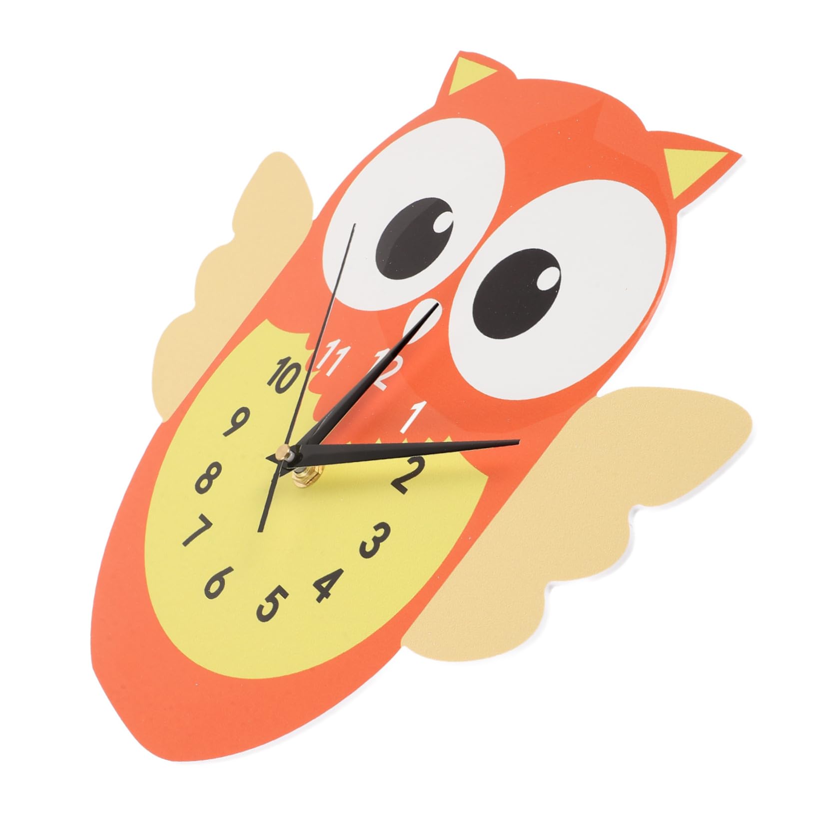 Horloge murale silencieuse hibou pour calmer la chambre de votre enfant