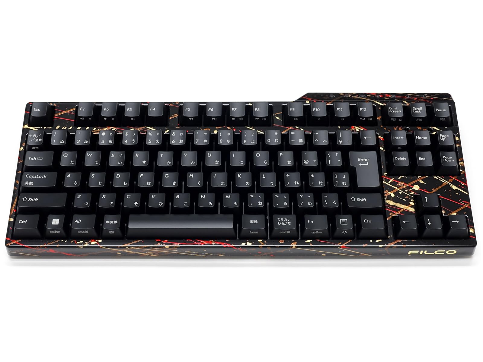 Amazon | FILCO Majestouch Convertible 3 漆模様しぶき塗り黒モデル 