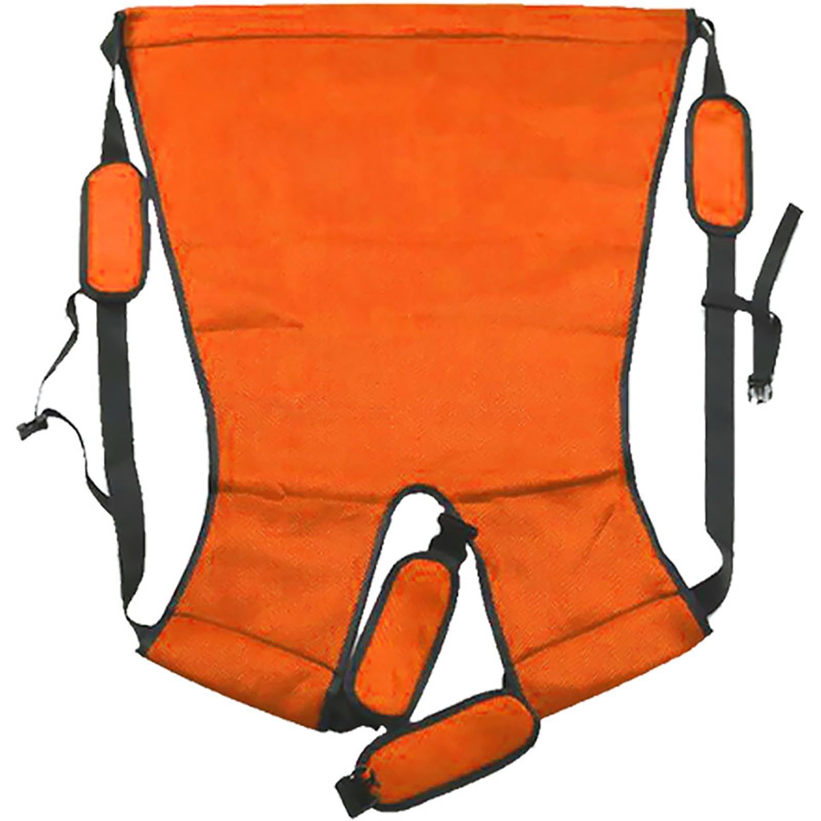 Pflegetrage für Erwachsene, Einzelperson, weich und hautfreundlich, Treppenlifter zum Auf- und Absteigen, geeignet für langfristig bettlägerige, behinderte und nach einem Schlaganfall(Orange)