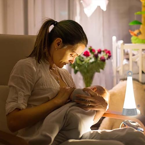 Miniatura 4 de Luz nocturna recargable 2 en 1 Sensor de luz nocturna LED portátil para dormitorio, baño, inodoro, lectura, camping