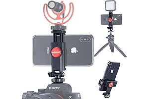 ST-06 Camera Hot Shoe Phone Tripod Mount Adapter