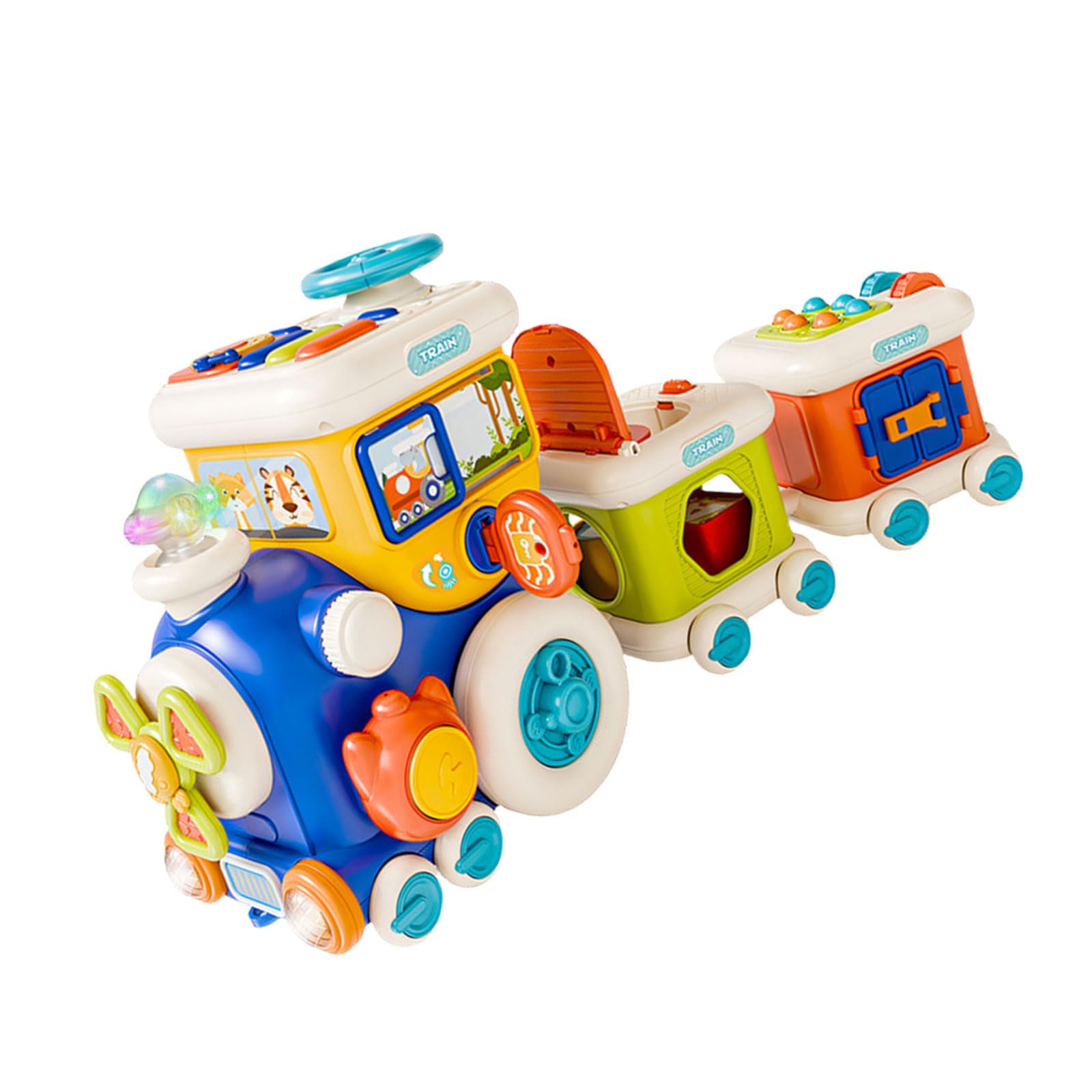 Bunte sensorische Beschäftigungstafeln für Kleinkinder, pädagogisches Aktivitätsspielzeug, die motorischen Fähigkeiten von Kindern fördert, pädagogisches Spielzeug für Vorschulkinder