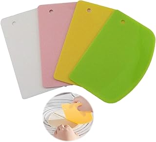 WSGFPO Teigspachtel aus Kunststoff Silikon Teigschneider Teigschaber Kunststoff Profi Teig Schneider Teigschaber Teigschab...